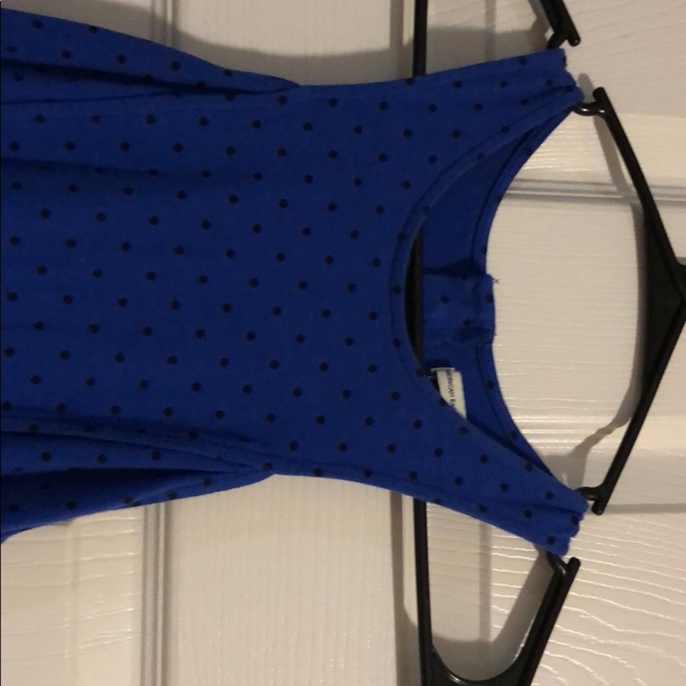 Blue dress